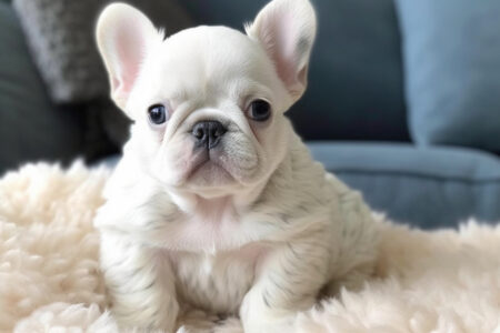 Fluffy French Bulldog